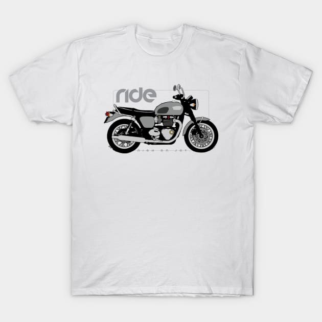 Ride t120 bw T-Shirt by NighOnJoy